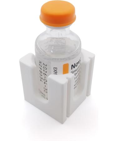 Insul-Stor Insulin Refrigerator Caddy | Space-Saving Vial Holder | Adhesive Wall Mount | Modular Design | Set of 3 for Customized Storage - Buy Online on GoSupps.com