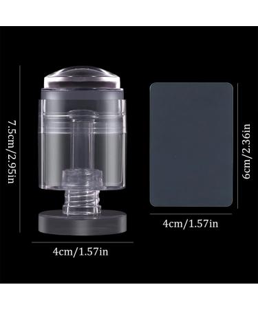 Rotatable Nail Stamp Set | Silicone Nail Art Tools & French Nail Design Accessories - Buy Online on GoSupps.com