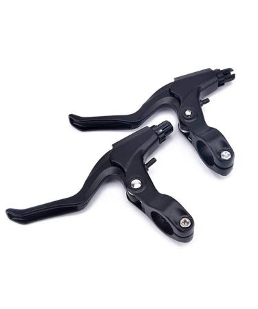 Yimaa 1 Pair Bicycle Brake Levers Universal Bike Brakes Handle Replacement Aluminum Bycicle Parts and Accessories for Mountain Bike, Road Bike, Folding Bike, MTB, 2.2cm Diameter