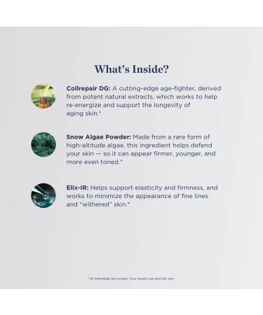 Repair + Reverse Daily Serum | Anti-Aging Gel for Hydrating Skin Reducing Wrinkles & Lifting Face | Jojoba & Algae Formula - Buy Online on GoSupps.com
