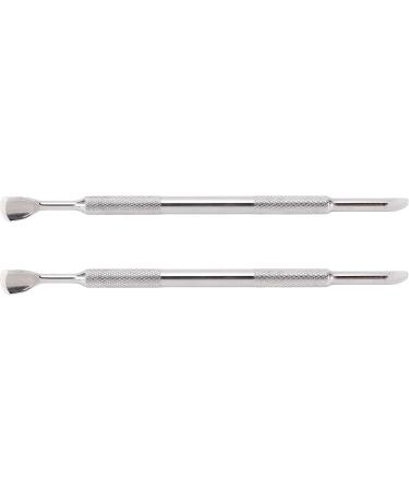 Cuticle Pusher Remover and Cutter Cuticle Pusher Set Dead Skin Removal Nail Manicure Tool Kit Stainless Steel Finger Divider with Sponge and Sand for Home Nail Salon - Buy Online on GoSupps.com