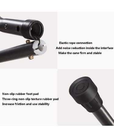 Gcxgz Forearm Crutches Adjustable Thick Aluminum Alloy Foldable Underarm Crutches (2) Retractable Anti- Slip Disabled Crutches Elderly Walker Lightweight Arm Crutch Yearn for Comfortable Anniversary - Buy Online on GoSupps.com