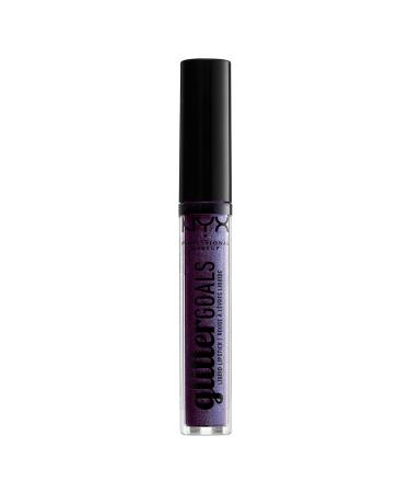 NYX Glitter Goals Liquid Lipstick - Amethyst Vibes (Purple Glitter) 0.10 oz - Pack of 1 - Buy Online on GoSupps.com