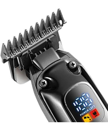 Buy Engraved Hair Trimmer with LCD Display - Electric Hair Clipper for Men | International Shipping Available - Buy Online on GoSupps.com