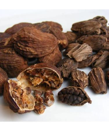 Cardamom black pods whole 50g Cardamom Black Brown Cardamom