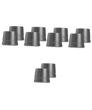 Minkissy 10 STK razor base single toothbrush holder Razor razor razor razor razor holder for the bathroom razor Small holder old -fashioned aluminum container man as shown