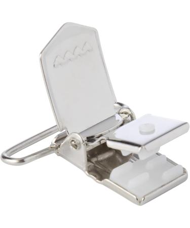 Prym Suspender Clips 18mm Silver-Coloured - Set of 2 for International Shipping | Perfect for Fashion & DIY - Buy Online on GoSupps.com