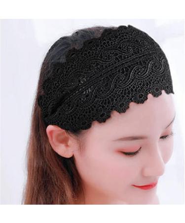Bontannd Wide Women s Hairband - Elastic Turban Headband for Girls - Black & Coffee Hair Accessories - Buy Online on GoSupps.com