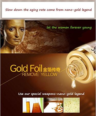 Bioaqua 24K Gold Essence Anti-Aging Mask 30ml - Collagen, Hyaluronic Acid, Natural Extract - Buy Online on GoSupps.com
