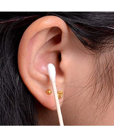 Bee & Flow 400 Pcs Bamboo Cleaning Sticks | Double-Head Wooden Cotton Buds for Makeup Ear Care & Wound Cleaning - Eco-Friendly & Durable - Buy Online on GoSupps.com