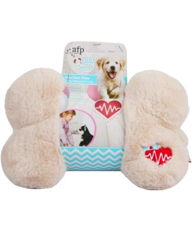 All For Paws Cuddly Heartbeat Plush Dog Toy Puppy Behavioral Aid Pink Pillow | International Shipping - Buy Online on GoSupps.com