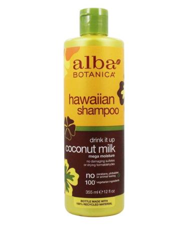 Alba Botanica Drink it Up Coconut Milk Shampoo 12 fl oz (355 ml)