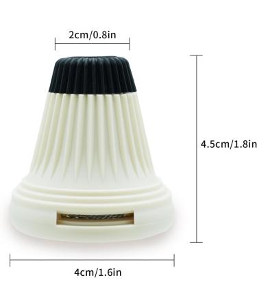 6-Piece Self-Adhesive Moxibustion Box with 60 Moxa Sticks Portable Moxa Kit for Body Care Removable Design (White) - Buy Online on GoSupps.com