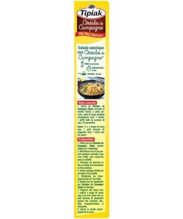 TIPIAK - C r ales De Campagne 330g - M lange de Bl Riz et Sarrasin - Id al pour les repas sal s - Pr t en quelques minutes - Lot De 4 - Buy Online on GoSupps.com