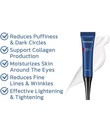 2023 New Openeyes Awaken Peptide Lifting Eye Gel for Women Peptide Gel Openeyes Lifting Eye Gel for Women Lifts Firming Anti-wrinkle Eye Tightener Dark Circles Reducing Eye Cream (1set) - Buy Online on GoSupps.com