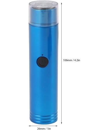 Electric Mini Beard Clipper Electric Mini Hair Clipper USB Rechargeable Portable Beard Cutter Hair Grooming Trimmer for Daily Use Travel (Blue) - Buy Online on GoSupps.com