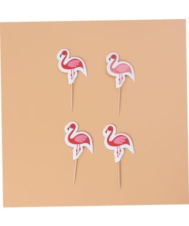 DIKACA Kids' Party Supplies 24 Pcs Decor Cake Toppers Flamingo Picks Cake Picks Ingredients Plug in Pineapple Kids Party Supplies As Shown 24 pcs - Buy Online on GoSupps.com
