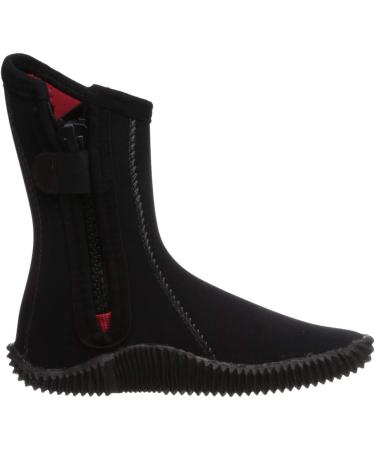 Phantom Aquatics Rapido 5mm Neoprene Wetsuit Dive Boots - Black | Anti-Slip Sole for Scuba, Snorkeling, Surfing - Men's US 10, Women's US 11 - Buy Online on GoSupps.com