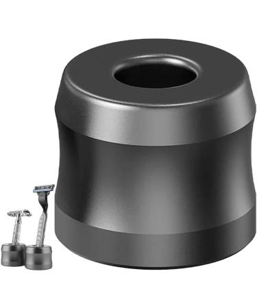 Dianzan Aluminum Alloy Razor Stand | Men's Bathroom & Outdoor Razor Holder | Stylish Black Design - Buy Online on GoSupps.com