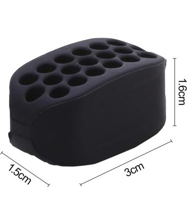Porceosy Jawline Enhancer: 4-Part Silicone Jaw Trainer Set for Men & Women - Muscle Tightening & Jaw Improvement Tools - Buy Online on GoSupps.com