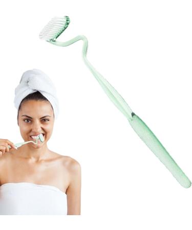S-Shaped Toothbrush for Deep Cleaning | Soft Bristles Manual Toothbrush for Adults - Multifunctional Oral Care - Buy Online on GoSupps.com