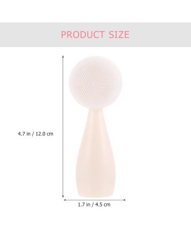 POPETPOP Silicone Face Brush Household Face Brush Home Accessory Multi-Function Facial Brush Pore Cleansing Brush Washing Face Brush Face Accessory Accessories Silica Gel White Manual - Buy Online on GoSupps.com