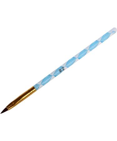 Kenntsh 5 x Size Acrylic Gel Nail Brush Set Nail Art Pen - Buy Online on GoSupps.com
