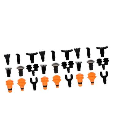 Healvian 3 sentences 9 pieces Massage Head with fascia fascia attachment fascia massage tips massage accessories dashboard spare parts massage device deliveries 9-piece suit