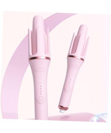 TOVINANNA Fully Automatic Hair Curling Iron Hair Rollers Curling Wand Nylon Pink 32.50X5.50X5.50CM Pink - Buy Online on GoSupps.com