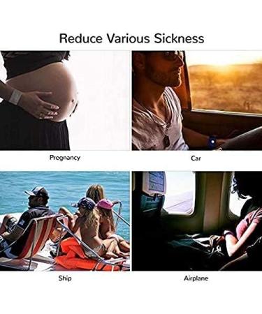 ETRONG 8 Pairs Travel Sickness Bands for Adult & Children - Natural Acupressure Anti Nausea Wristbands Bracelet - Pregnancy/Sea/Car/Flying - 16 Count - Buy Online on GoSupps.com
