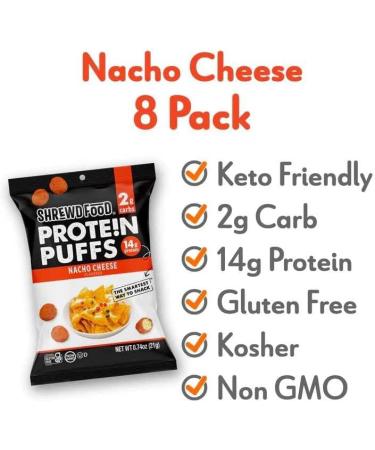 Shrewd Food Nacho 8ct POP Case 0.74oz. - Buy Online on GoSupps.com