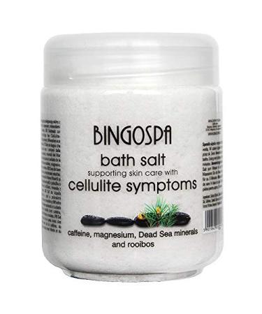 Bath salt against cellulite stretch marks muscle tension with minerals from the Dead Sea rooibos and magnesium 550 g BINGOSPA - Buy Online on GoSupps.com