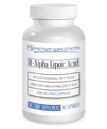 R-Alpha Lipoic Acid 300MG of Pure R-LIPOIC Acid 90 Count. ((((MAX Strength))))