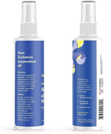 ASUTRA Bundle Set 2 Products - 1 Topical Magnesium Chloride Oil Spray and 1 Magnesium Body Butter Lotion - Buy Online on GoSupps.com