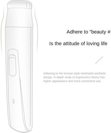 4-in-1 Bikini Trimmer for Women | Wet/Dry Body Shaver with Interchangeable Heads | USB Rechargeable & Waterproof Groomer for Hair Removal - Buy Online on GoSupps.com