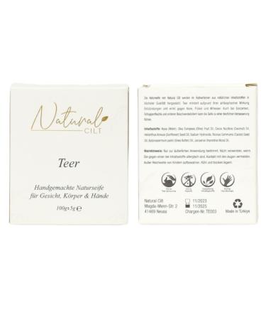 3x Natural Cilt Juniper Soap - 100% Handmade Soap for All Skin Types - Certified Natural Ingredients - Eco-Friendly Shower Gel - Perfect Gift (3 Pack) - Buy Online on GoSupps.com