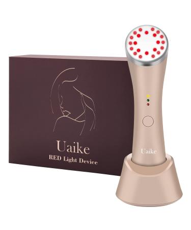 Red Light Therapy for Face - Uaike LED Red Light Therapy Device for Face - Skin Tightening Machine for Anti Aging,Wrinkle Removal,Face Lift,Skin Rejuvenation - Face Massager for Face