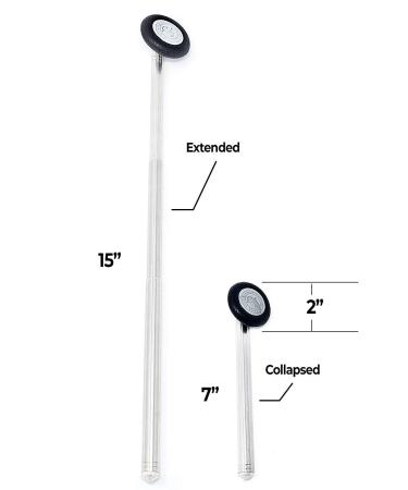 Elite Medical Instruments Telescoping Babinski Hammer | Comprehensive Neurological Reflex Exam Tool - Buy Online on GoSupps.com