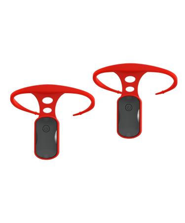 predolo Intelligent solution for better posture wearable for adults and children red red
