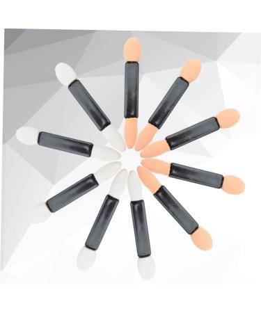 FOMIYES 100 Pcs Makeup Sponge Eyeshadow Foam Eye Shadow Applicator Eye Shadow Brush Double Head mediumx2pcs Assorted Colorx2pcs - Buy Online on GoSupps.com