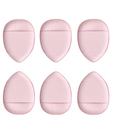 Bodya mini-size finger powder quacking face Detail make-up air pillow wet dry drop shape make-up sponge cosmetics powder pads for foundation BB pillows cream concealer rose