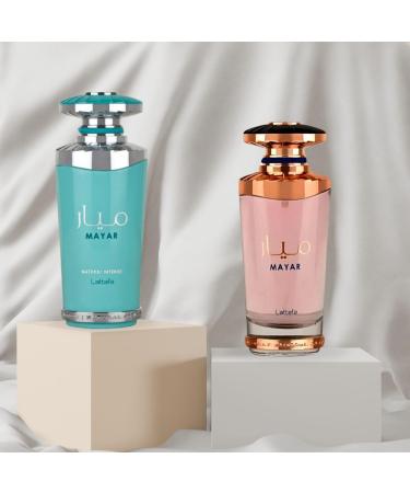 LATTAFA Mayar & Mayar Natural Intense EDP Sprays 100ML (3.4 OZ) Long Lasting Floral Fruity Sweet Perfumes. (SUPREME BUNDLE) - Buy Online on GoSupps.com