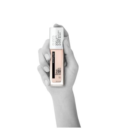 Maybelline Super Stay Full Coverage Foundation 105 Fair Ivory - Long-Lasting, 1 fl oz (30 ml) - Buy Online on GoSupps.com