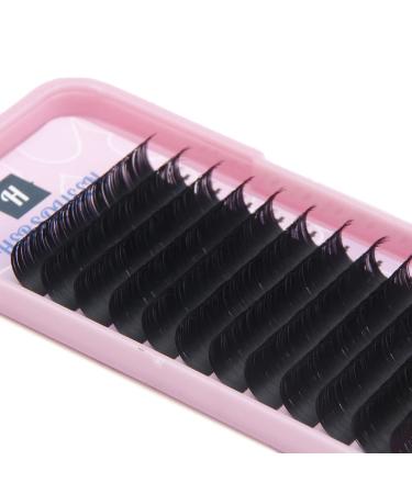 Premium Ellipse Classic Lash Extensions - 0.25mm C D Curl 11mm Flat Black Matte Individual Lashes for Salon Use | International Shipping - Buy Online on GoSupps.com