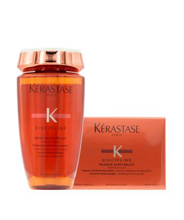 K RASTASE Kerastase Discipline Oleo Shampoo 250ml Mask 200ml