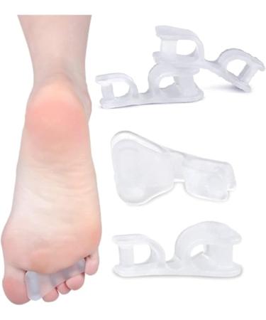 Gel Toe Separators 4-Pack | Correct Hammer Toes & Overlapping Toes | Pain Relief for Men & Women - Buy Online on GoSupps.com