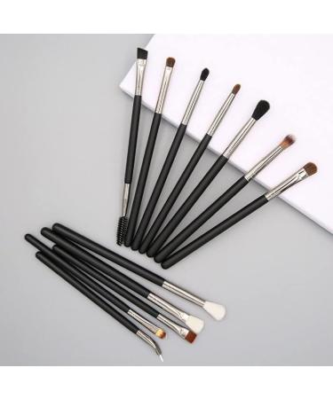 DFHBFG 12-Piece Eye Makeup Brushes Set | Complete Eye Shadow Eyeliner Eyebrow Tools for Flawless Application | International Shipping - Buy Online on GoSupps.com