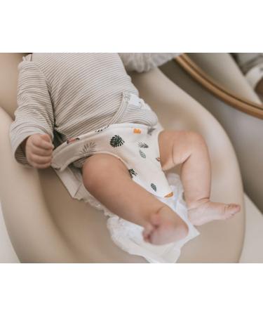 Organic Peebuddies 3-Pack - Absorbent Diaper Changing Cover for Baby Boys - Essential Baby Accessory (Blue Birds) - Buy Online on GoSupps.com