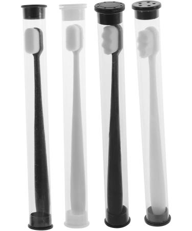 FRCOLOR 8-Pack Soft Toothbrushes for Sensitive Gums - Extra Soft Natural Bristles with Peppermint Flavor - Kid-Friendly Portable Cleaning Brush - Buy Online on GoSupps.com