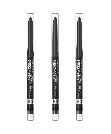 Rimmel Rimmel Exaggerate Shine On Smokeys Gel Eyeliner Pencil Black 001 28G x 3